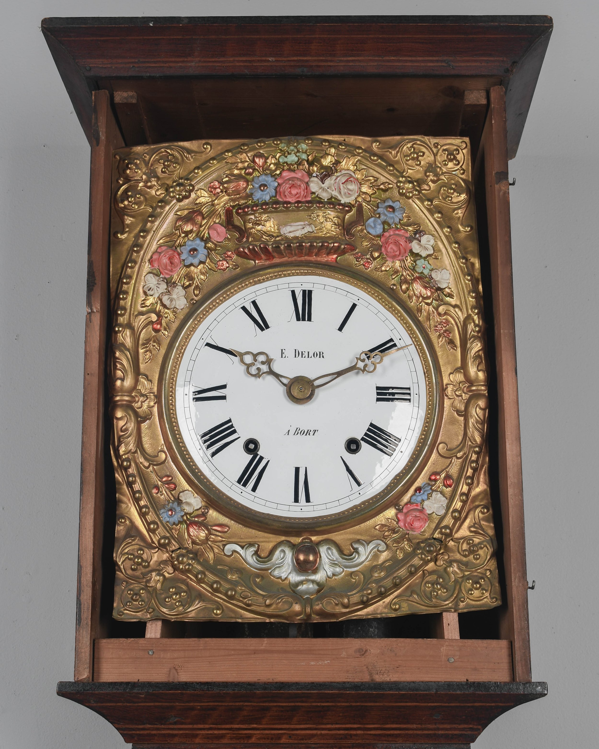Olivier Fleury French Antiques-Antique Wall Clocks for Sale